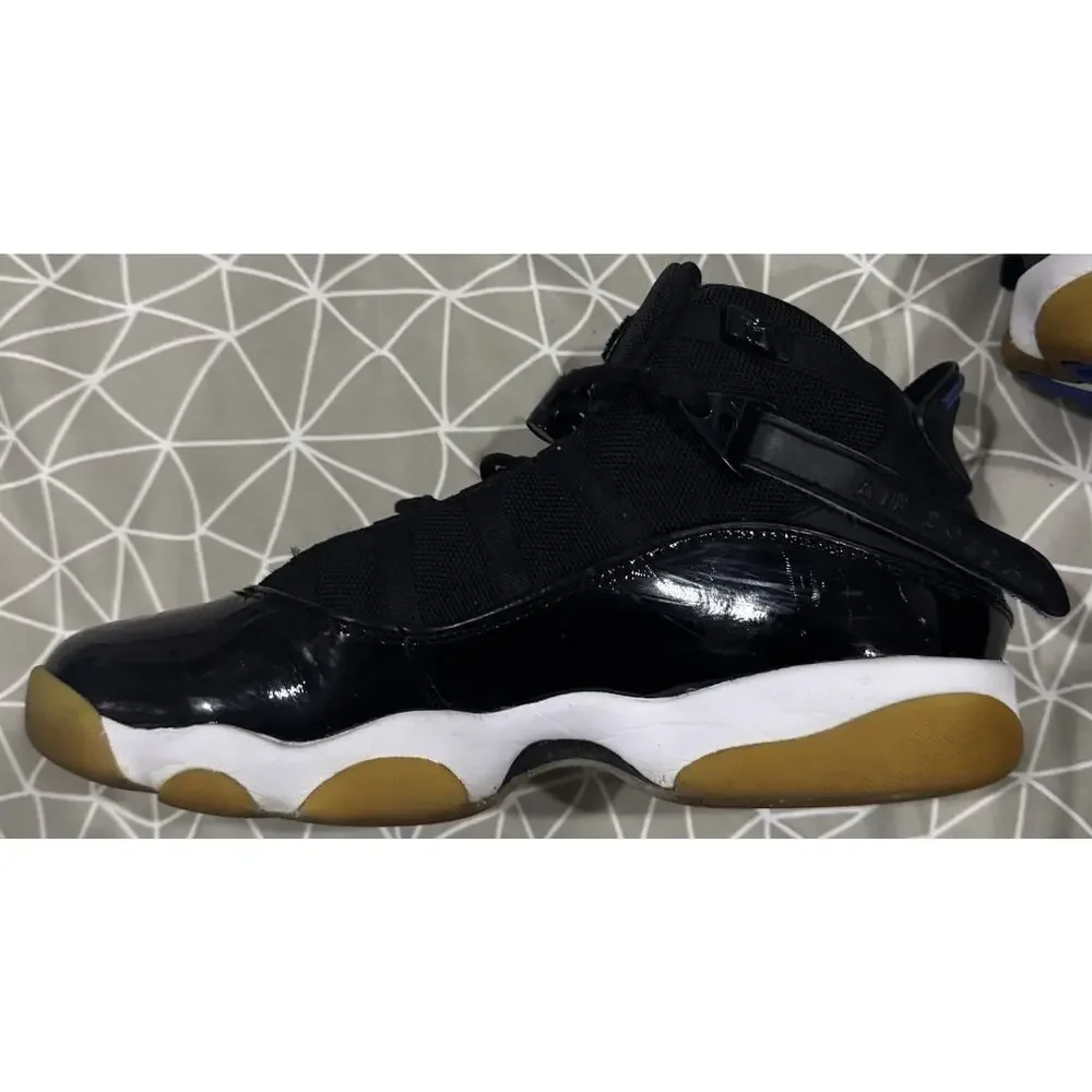 Nike Air Jordan 6 Rings Space Jam Black Blue 322992-016 Men’s Size 9.5